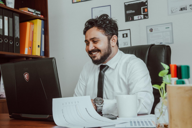 property manager portrait office